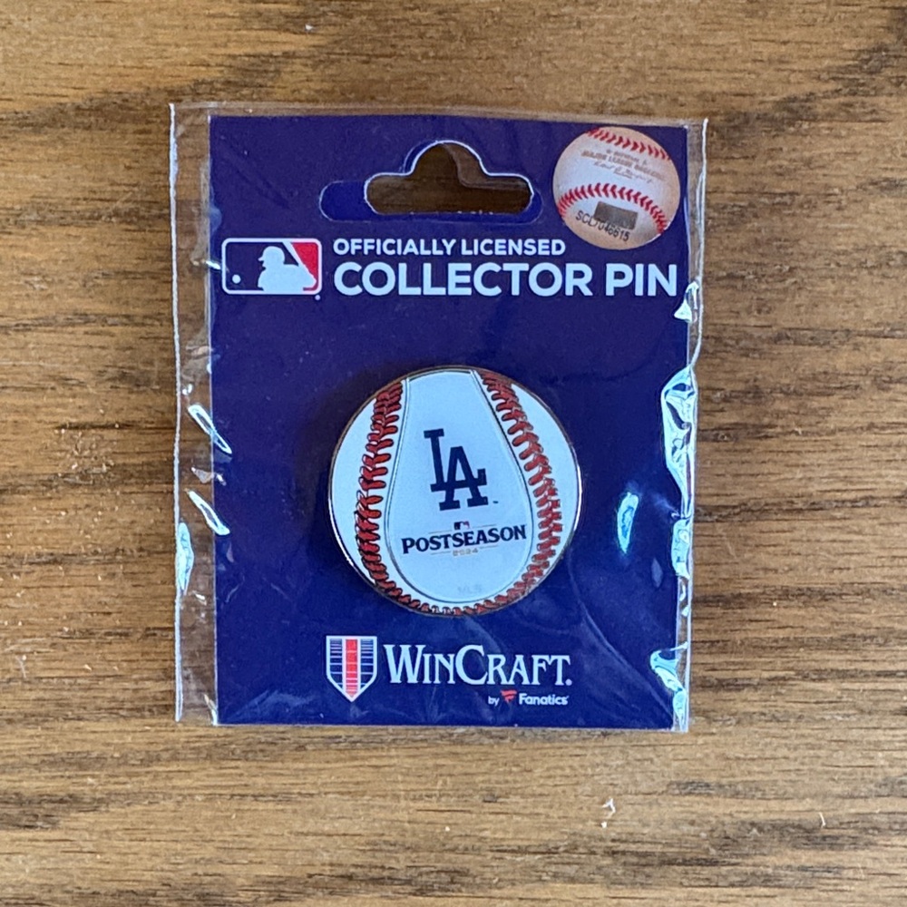 NWT 2024 LA Dodgers Postseason Collector Pin limited edition